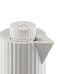 Alessi Plissé Thermosfles 1 Liter Kunststof Wit -Nieuw Keukengerei Winkel 0007 mdl12 w 04 300dpi 1250pxl