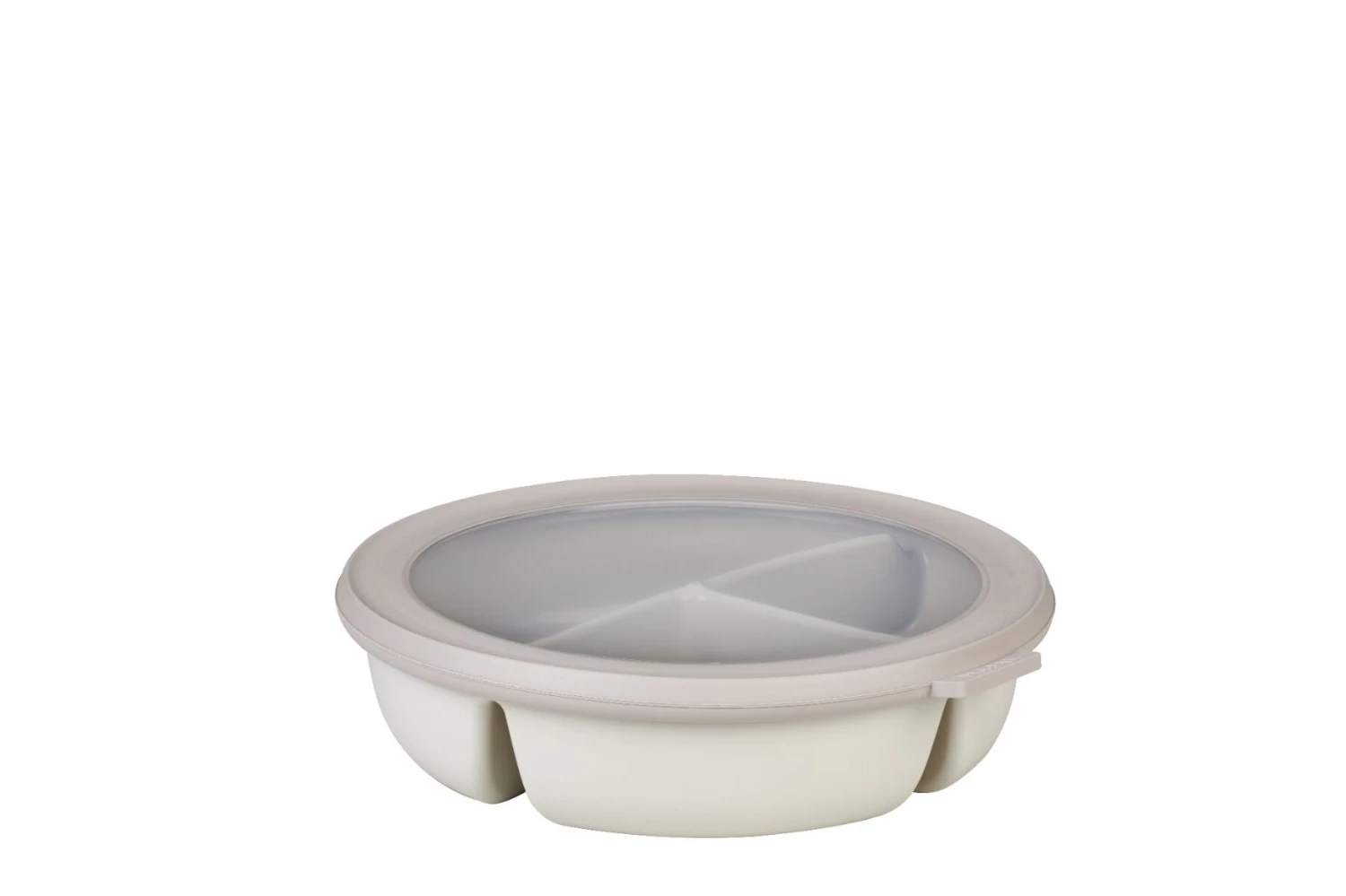 Mepal Cirqula Bento Bowl 3-vaks Kunststof Nordic White