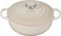 Le Creuset Signature Sauteuse ø 24 Cm Gietijzer Meringue