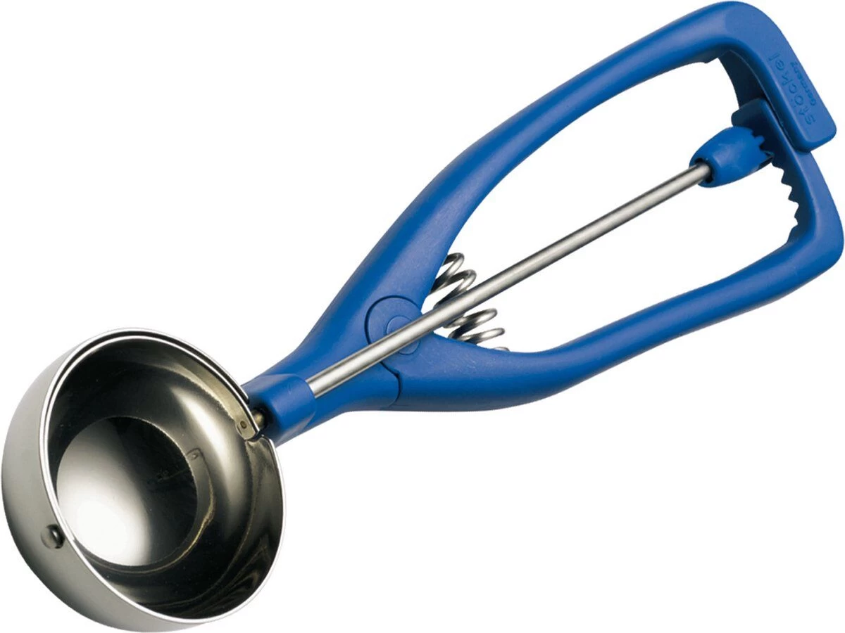 Stöckel Portioneerlepel ø 56 Mm Maat 20 Kunststof Blauw 2 Stöckel Portioneerlepel ø 56 Mm Maat 20 Kunststof Blauw - Afbeelding 2