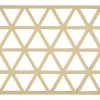 Zone Denmark Triangles Onderzetter 24 X 14 Cm Silicone Lichte Zandkleur