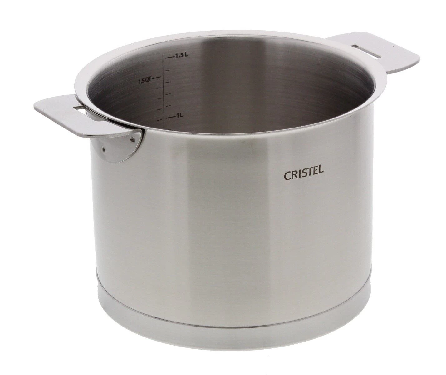 Cristel Strate Removable Melkpan ø 14 Cm Rvs 1 Cristel Strate Removable Melkpan ø 14 Cm Rvs