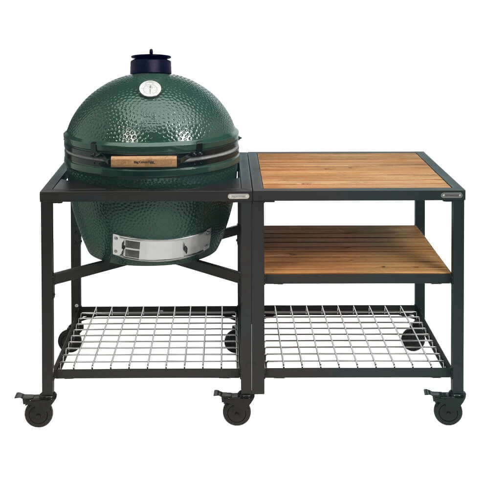 Big Green Egg Modular Outdoor Workspace Compleet Systeem Acacia Incl. Extra Large Barbecue 1 Big Green Egg Modular Outdoor Workspace Compleet Systeem Acacia Incl. Extra Large Barbecue