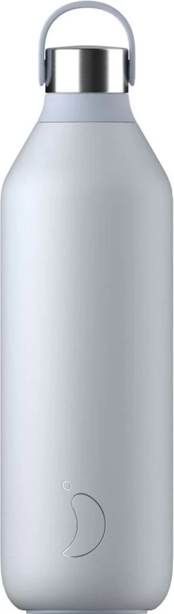 Chilly's Bottle Waterfles 1000 Ml Rvs Frost Blue