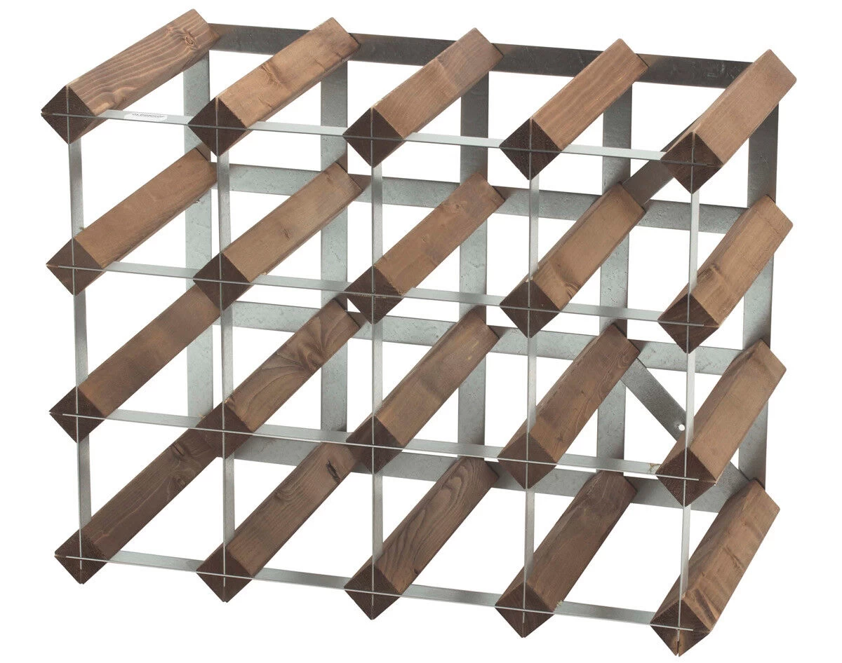 Traditional Wine Rack Co. Wijnrek 39 X 33 Cm Donker Hout 1 Traditional Wine Rack Co. Wijnrek 39 X 33 Cm Donker Hout
