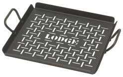 Lodge Outdoor Grillpan 33 X 30,5 Cm Staal Zwart