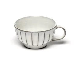 Serax INKU By Sergio Herman Cappuccinokop 200 Ml Aardewerk Wit