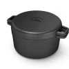 The Bastard Dutch Oven & Griddle Small ø 20 Cm Gietijzer Zwart