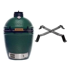 Big Green Egg Medium Barbecue ø 38 Cm Keramiek Groen Met Table Nest
