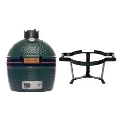 Big Green Egg MiniMax Barbecue ø 33 Cm Keramiek Groen Met Portable Nest