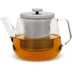 Bredemeijer Solo Bari Theeset Met RVS Warmer En Filter 1,5 L Glas -Nieuw Keukengerei Winkel bredemeijer bredemeijer solo bari theepot 15 liter 2