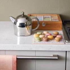 Bredemeijer Minuet Santhee Theepot 1 Liter Rvs Glanzend -Nieuw Keukengerei Winkel bredemeijer minuet santhee theepot 1 liter rvs glanzend 3