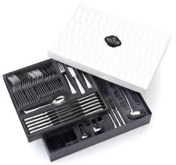 Keltum Bries Bestekcassette Monoblock 6-persoons Rvs 40-delig Najaar 2019 -Nieuw Keukengerei Winkel bries 6 pers 40 dln doos