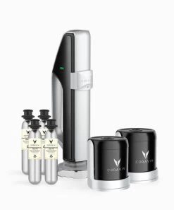 Coravin Sparkling Wijnbewaarsysteem Zwart