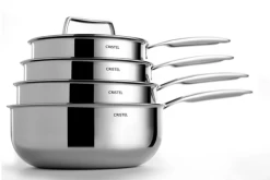 Cristel Castel'Pro Multiply Sauspan ø 24 Cm Rvs -Nieuw Keukengerei Winkel cristel castel pro 2 1