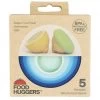 Food Huggers Ice Blue Vorm Silicone 5-delig