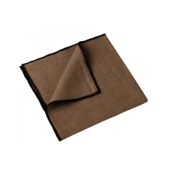 Haomy Letia Tafelkleed 170 X 300 Cm Linnen Bruin