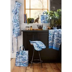 Ulster Weavers India Blue Lange Pannenlap Katoen Blauw -Nieuw Keukengerei Winkel indian blue