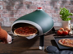 Delivita Diavolo Gas Pizza-oven Compleet Green -Nieuw Keukengerei Winkel kw delivita gn ss01 ss24