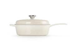 Le Creuset Signature Cassadou Braadpan ø 26 Cm Gietijzer Meringue -Nieuw Keukengerei Winkel lc 20200116 hl ps fs 21079267164430 003