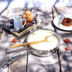 Cristel Castel'Pro Multiply Sauspan ø 18 Cm Rvs -Nieuw Keukengerei Winkel ld creme anglaise castel pro 3 4 1