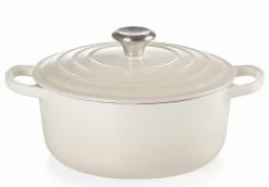Le Creuset Signature Braadpan 3,3 Liter ø 22 Cm Gietijzer Meringue