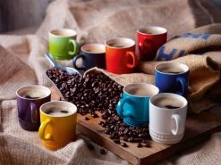 Le Creuset Espressomok 100 Ml Aardewerk Zwart -Nieuw Keukengerei Winkel le creuset espressokopjes 1