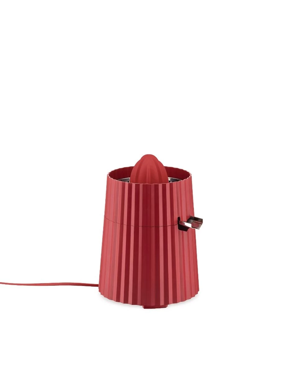 Alessi Plissé Elektrische Citruspers Kunststof Rood 1 Alessi Plissé Elektrische Citruspers Kunststof Rood