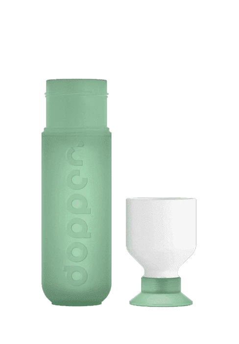Dopper Waterfles 450 Ml Kunststof Moody Mint 2 Dopper Waterfles 450 Ml Kunststof Moody Mint - Afbeelding 2