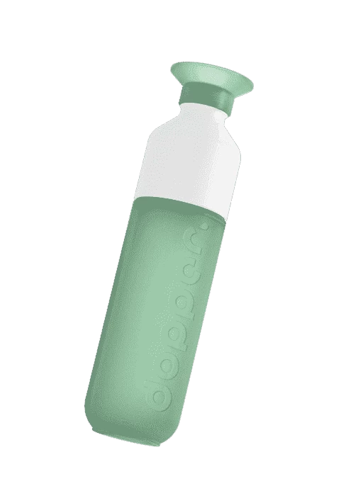 Dopper Waterfles 450 Ml Kunststof Moody Mint 1 Dopper Waterfles 450 Ml Kunststof Moody Mint