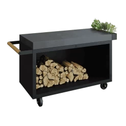 OFYR Mise En Place Table Black 135 PRO Donkergrijs Keramiek