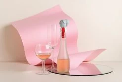 Ototo Phil Wijnstop Silicone Rood/wit -Nieuw Keukengerei Winkel ototo phil wijnstop silicone rood wit 2 1