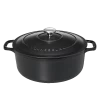 Chasseur Braadpan 6,1 Liter ø 28 Cm Gietijzer Mat Zwart