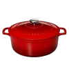 Chasseur Braadpan 6,1 Liter ø 28 Cm Gietijzer Rood