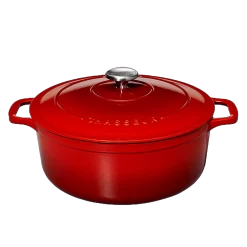 Chasseur Braadpan 6,1 Liter ø 28 Cm Gietijzer Rood