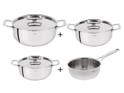 Cristel Oldenhof Jubileum 1821 Pannenset Rvs 4-delig