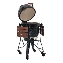 The Bastard Model 2022 Medium Compleet Barbecue Keramiek Zwart -Nieuw Keukengerei Winkel the bastard model 2022 medium compleet barbecue keramiek zwart 3